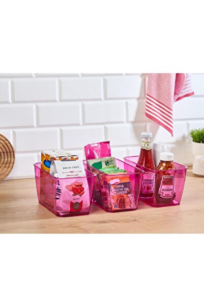 SELKA HOME 3 قطع 2 لتر. منظم منظم للثلاجة والحمام