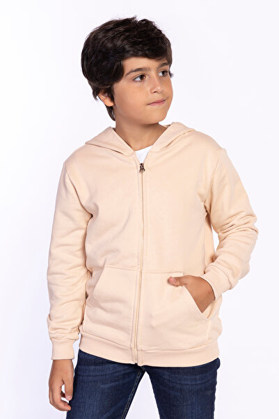 Toontoy Girl's and Boy's Kangaroo Pocket Cardigan