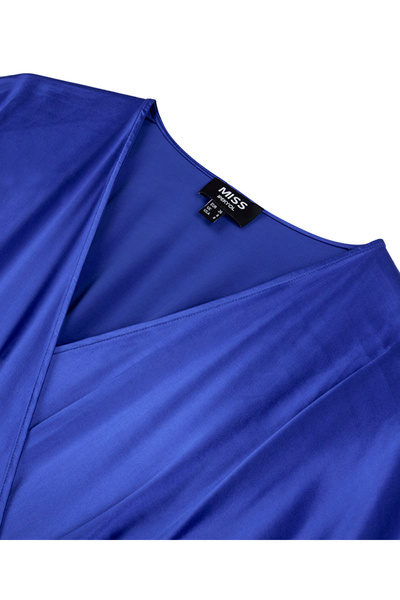 MISS IPEKYOL Φόρεμα με διπλό στήθος με γυαλιστερή υφή