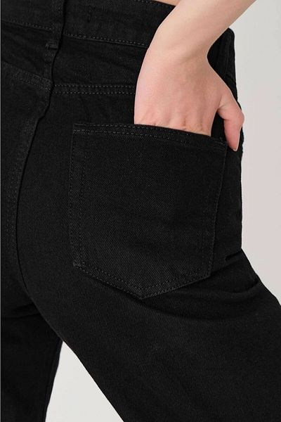 LİMABEL Mystery Milano - High Waist Black Slim Fit Mom Jeans, Boyfriend Jeans Pants New Season Ivan Queen