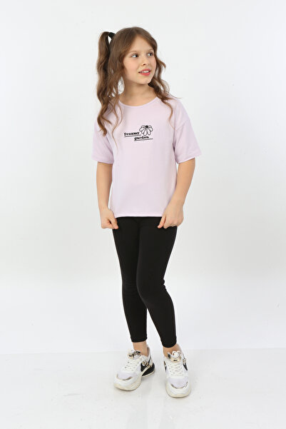 Toontoy Tricou pentru fetiță - Dreamy Garden cu broderie