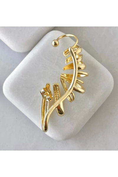 MODA Kıkırdaklı Çoklu Görünüm Küpe Gold