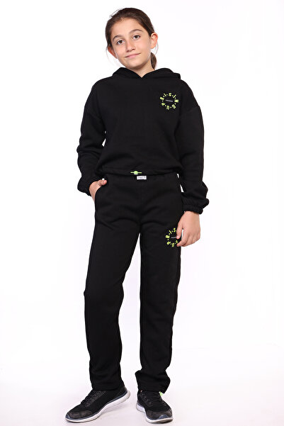 Toontoy Κορίτσι - με κουκούλα με τύπωμα Σετ κομμένο σετ