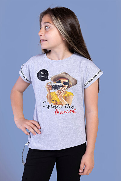 Toontoy Μπλουζάκια B με τύπωμα και Ş ριγέ για κορίτσια