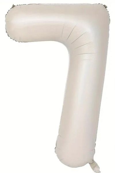 BeySüS Cream Color 7 Figures Foil Balloon 80 cm