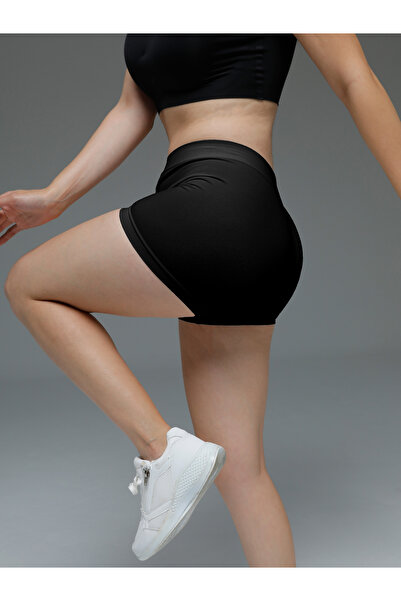 MİSTİRİK Moncorno Model İnceltici Boxer Popo Şekillendirici İz Yapmayan Seamless Külot Siyah Renk