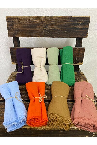 SOFT İPEK 10'lu Paket Pamuklu Bambu Kraş Şal Dağıtmalık