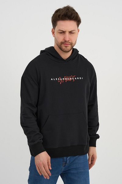ALEXANDERGARDI Προσαρμοσμένο Unisex εμπριμέ φούτερ με κουκούλα καγκουρό με τσέπη (UNX-0017602)