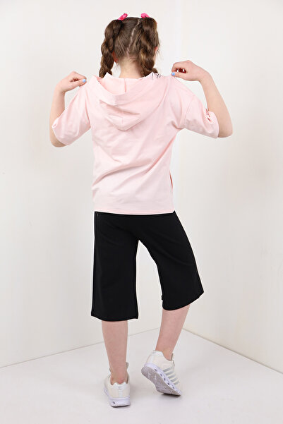 Toontoy Κορίτσι - Σετ με κουκούλα με στάμπα στο στήθος