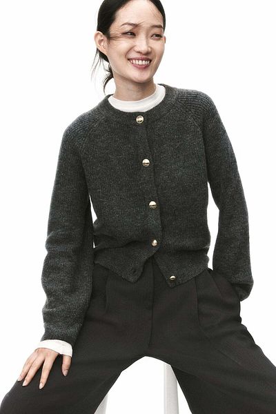 H&M Rib-knit cardigan