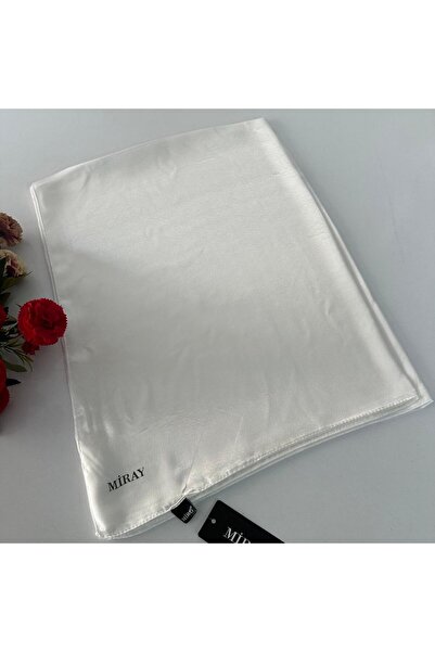 MİRAY Miray Jan Jan - Білий шарф з розривом JKL0115