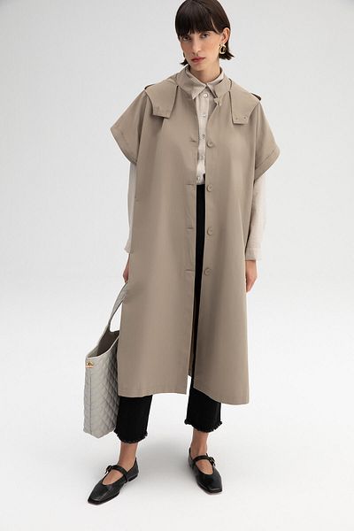 Touché Privé Trench Vesta s kapucí