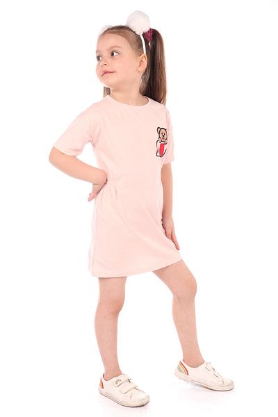 Toontoy Embroidery Detailed Dress for Baby Girl