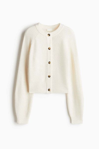 H&M Rib-knit cardigan