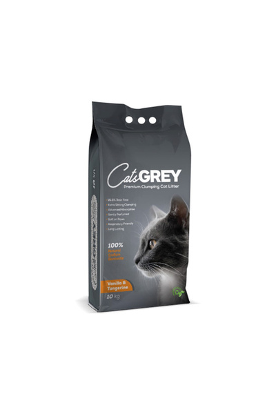 cat's grey CatsGrey Premium Clumping Vanilla and Tangerine Scented Cat Litter...