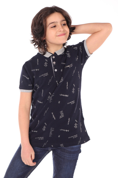 Toontoy Set tricouri cu imprimeu complet pentru baieti