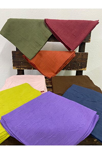SOFT İPEK 10'lu Paket Pamuklu Bambu Kraş Eşarp Dağıtmalık