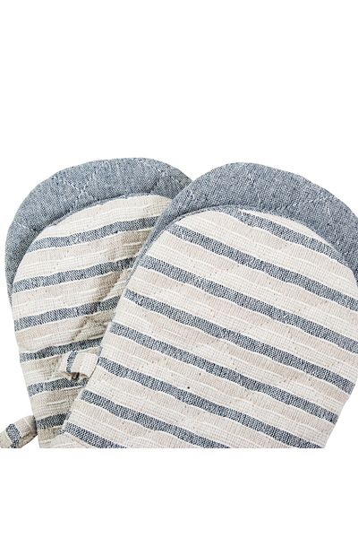 Orange Bed & Bath Kitchen Set | 100% Cotton Kitchen Set 3 Pieces - Grey