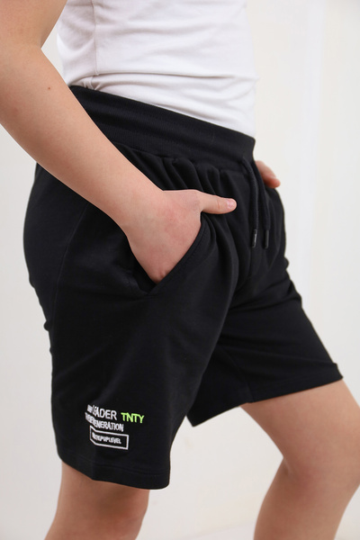 Toontoy Σορτς Leader Tnty με κέντημα για αγόρια