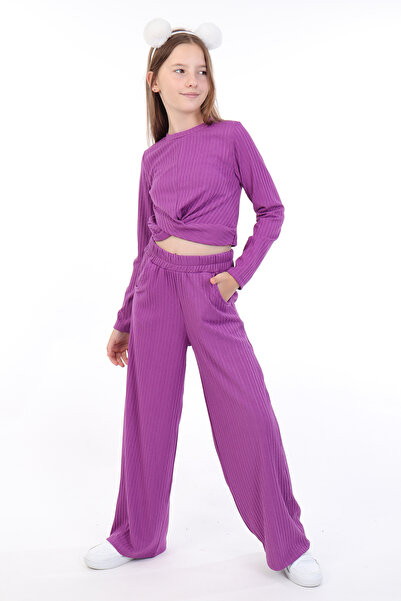 Toontoy Girl's Tracksuit Set - Comfortable and Stylish