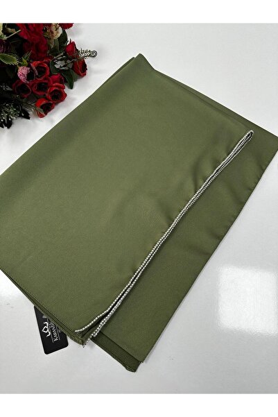 LadyCoco Şal Dubai Silk Stone - Verde Henna JJ0203