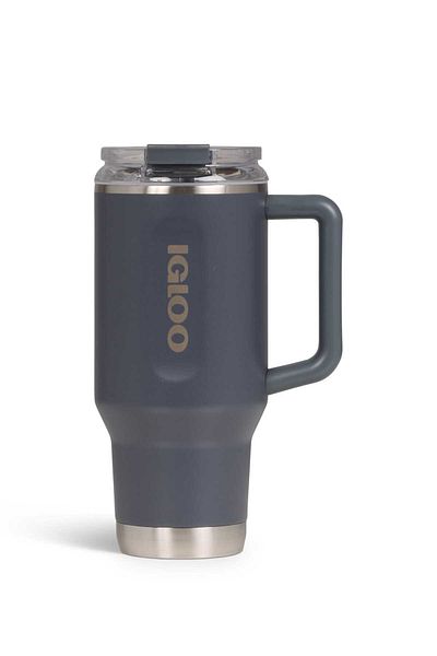 IGLOO - 32 OZ Stainless Steel Travel Mug - Carbonite