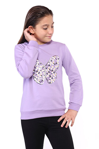 Toontoy Φούτερ με κέντημα πεταλούδας για κορίτσια