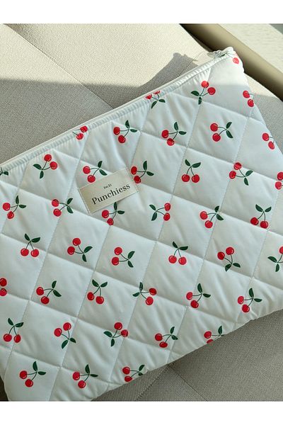 Punchiess Cherry Pattern Tablet Case 11 Inch
