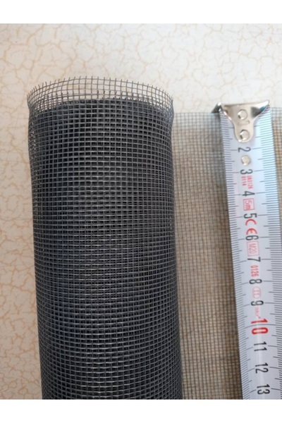 DRL HIRDAVAT 140x400 Cm Gri Fiber Sineklik 100 Adet Kalın Tip Raptiye