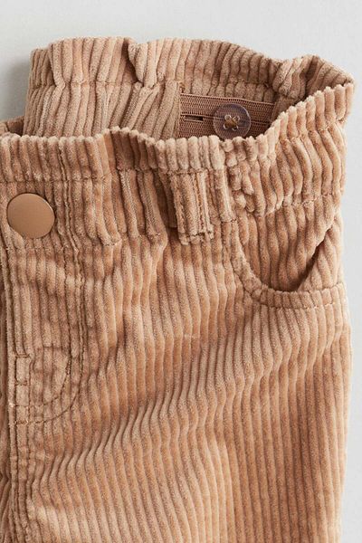 H&M Cotton corduroy trousers