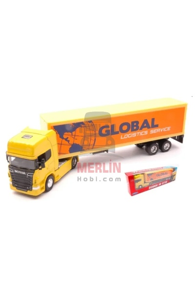 WELLY 1/64 - Scania 4x2 Ve Dorse Welly Tır Çekici