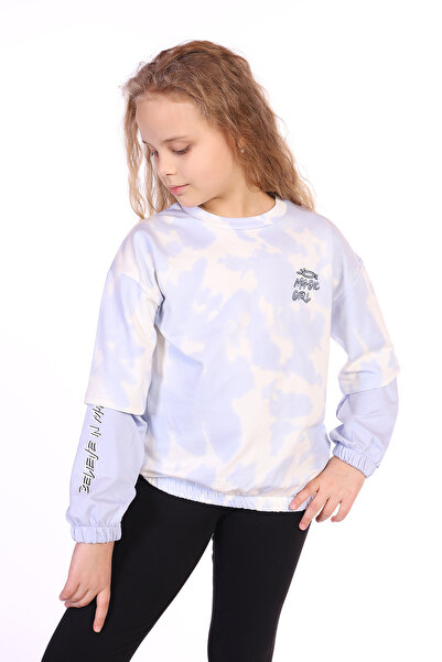 Toontoy Swea pentru fete cu broderie Magic Girl tricou