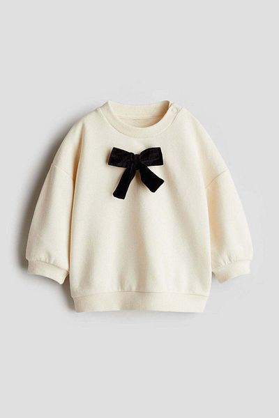 H&M سويت شيرت برقبة دائرية