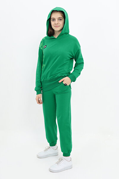 Toontoy Girl's Tracksuit Set - Printed