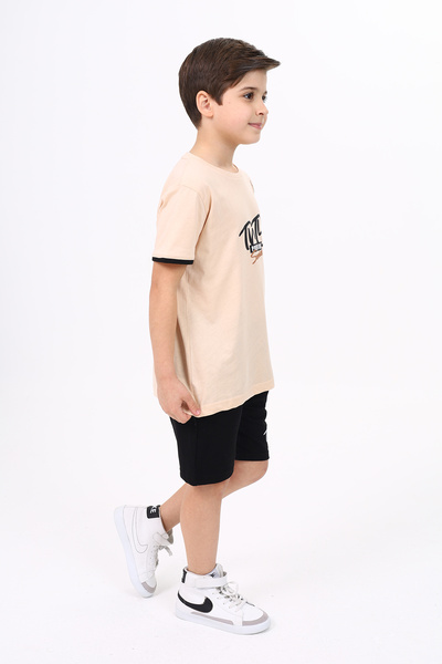 Toontoy Set pantaloni scurți imprimați pentru băiat