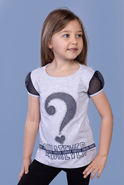 Toontoy Κοριτσίστικο μπλουζάκι με κεντημένη πέτρα