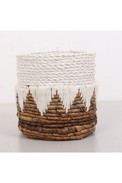 Mylamp Didim Natural Abaka 18X17 cm Γλάστρα & Αποθήκευση Οργάνωση