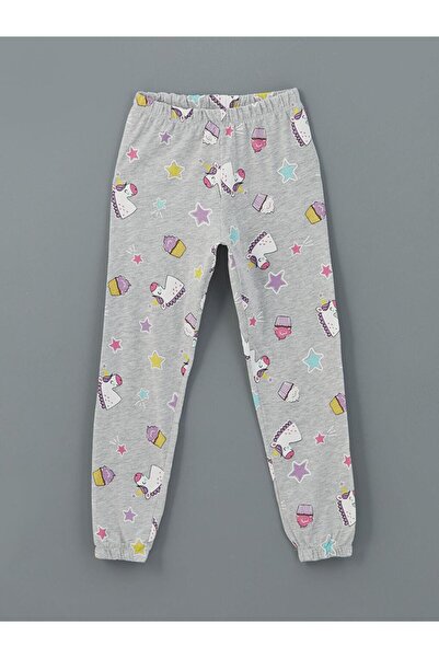 LC Waikiki Crew Neck Girl's Pajama Set