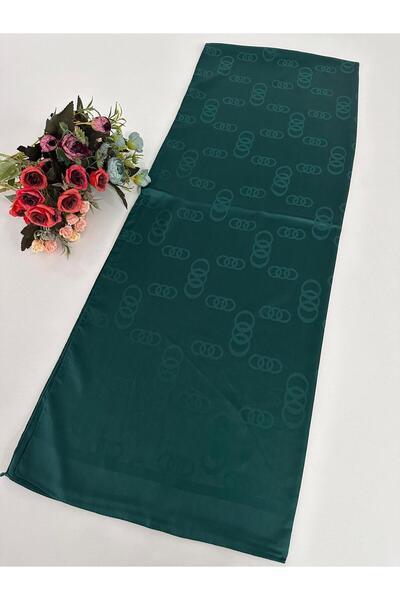 POLO CRAFT Зумрует з візерунком «Кільце» жакардовий шаль - JSL1419