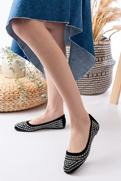 Slipcat Γυναικεία Παπούτσια Μπαλαρίνας Καθημερινά Σκληρά Καπέλα και Πέτρες