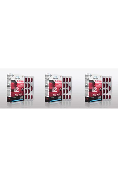 Zade Vital Vitamin B12 - 30 Soft Capsules, 3 Pack