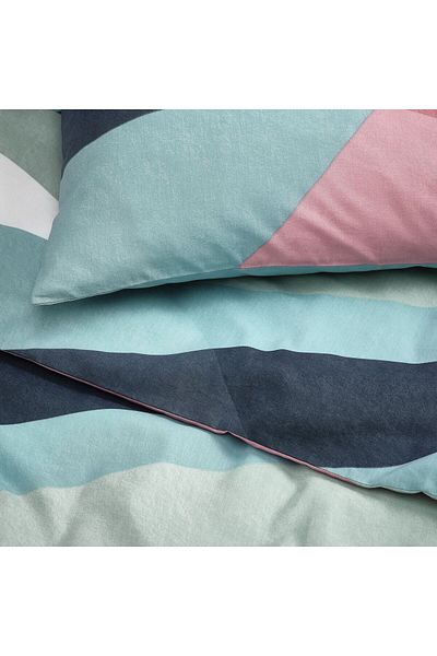 IKEA - Svalstjartar, Double Bed Linen Set, Multicolor, 240X220/50X60 cm