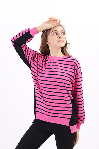 Toontoy Суитшърт за момиче - спокойна кройка