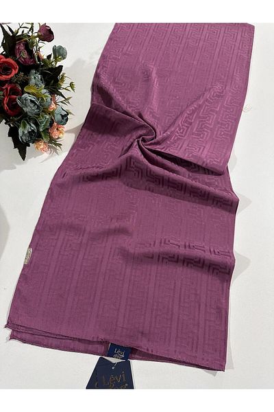 Levidor Premium Jacquard Shawl Dark Lilac Ljk0411
