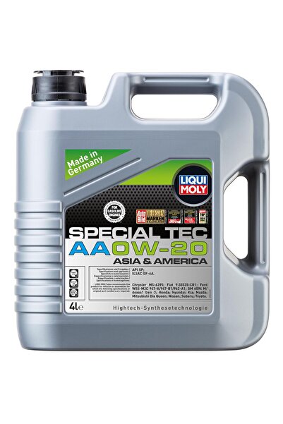 Liqui Moly Special Tec AA 0W-20 Motor Yağı (4 Litre) 9705