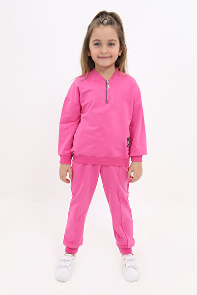 Toontoy Girl's Tracksuit Set - Comfortable and Stylish