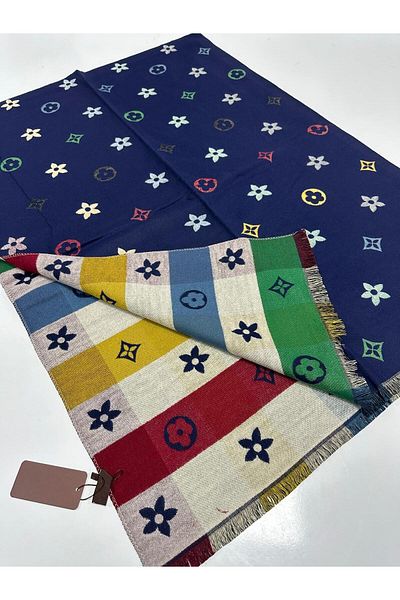 Lady colour Winter Wool Silk Premium Double Sided Shoulder Esr0604