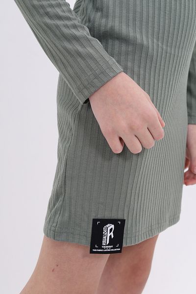 Toontoy Girl's Half Zipper Dress