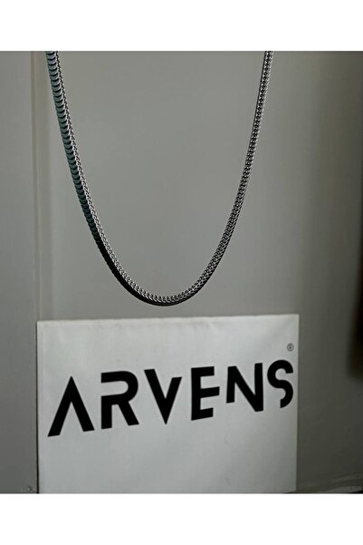 Arvens قلادة سلسلة ثعبان للرجال للجنسين من الفولاذ المقاوم للصدأ، مقاومة للتشويه، مقاومة للتلاشي، قلادة من الفولاذ للنساء