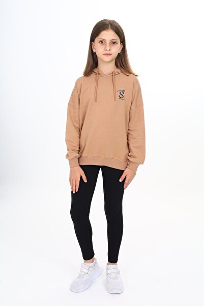 Toontoy Κοριτσίστικο Σετ Κολάν με κουκούλα Sportıve S με τύπωμα